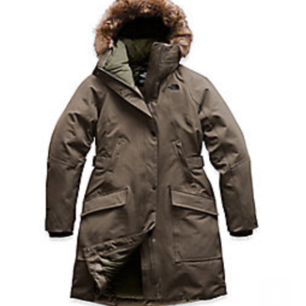 The North Face Outer Boroughs Parka in size XS in Colour New Taupe